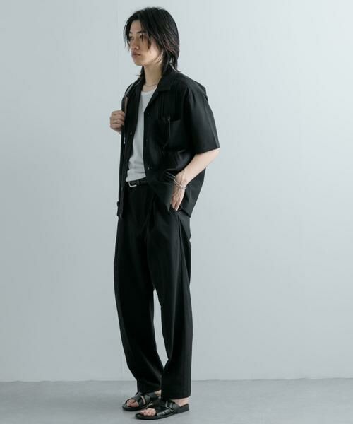 SENSE OF PLACE by URBAN RESEARCH / センスオブプレイス バイ アーバンリサーチ シャツ・ブラウス | 『セットアップ対応』 『UR TECH DRYLUXE』リネンライクキューバシャツ | 詳細29