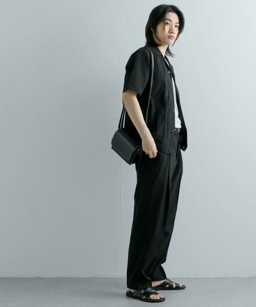 SENSE OF PLACE by URBAN RESEARCH / センスオブプレイス バイ アーバンリサーチ シャツ・ブラウス | 『セットアップ対応』 『UR TECH DRYLUXE』リネンライクキューバシャツ | 詳細30