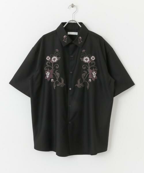 SENSE OF PLACE by URBAN RESEARCH / センスオブプレイス バイ アーバンリサーチ シャツ・ブラウス | ボタニカルシシュウシャツ(5分袖) | 詳細28