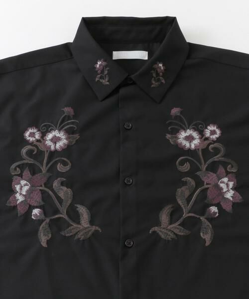 SENSE OF PLACE by URBAN RESEARCH / センスオブプレイス バイ アーバンリサーチ シャツ・ブラウス | ボタニカルシシュウシャツ(5分袖) | 詳細29