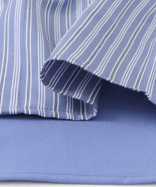 SENSE OF PLACE by URBAN RESEARCH / センスオブプレイス バイ アーバンリサーチ シャツ・ブラウス | ストライプブロックドシャツ(5分袖) | 詳細20