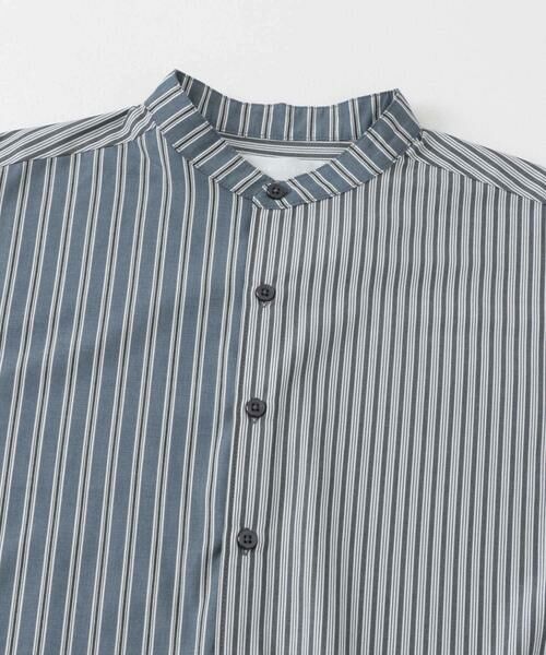SENSE OF PLACE by URBAN RESEARCH / センスオブプレイス バイ アーバンリサーチ シャツ・ブラウス | 『ユニセックス』ストライプブロックドルーズシャツ | 詳細23