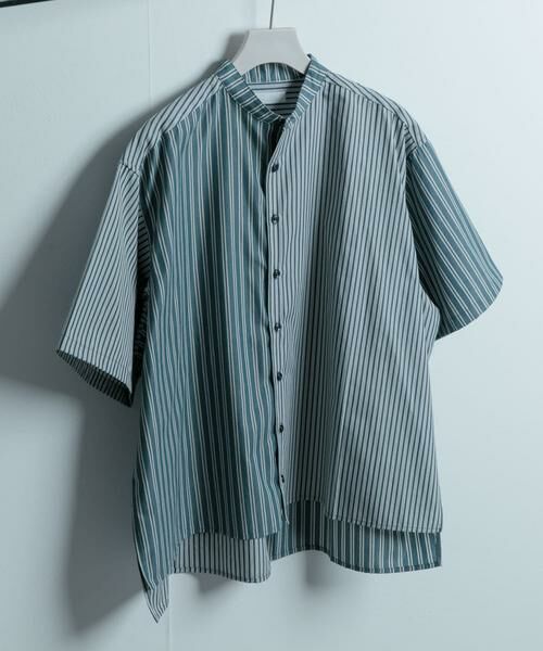 SENSE OF PLACE by URBAN RESEARCH / センスオブプレイス バイ アーバンリサーチ シャツ・ブラウス | 『ユニセックス』ストライプブロックドルーズシャツ | 詳細16