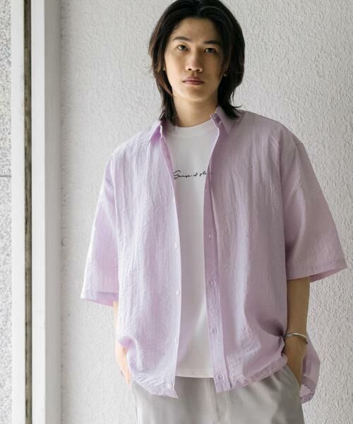 SENSE OF PLACE by URBAN RESEARCH / センスオブプレイス バイ アーバンリサーチ シャツ・ブラウス | ドローコードレギュラーカラーシャツ | 詳細2