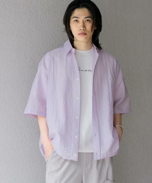 SENSE OF PLACE by URBAN RESEARCH / センスオブプレイス バイ アーバンリサーチ シャツ・ブラウス | ドローコードレギュラーカラーシャツ | 詳細5