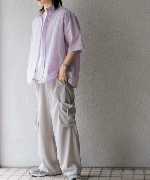 SENSE OF PLACE by URBAN RESEARCH / センスオブプレイス バイ アーバンリサーチ シャツ・ブラウス | ドローコードレギュラーカラーシャツ | 詳細6