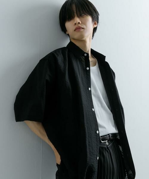 SENSE OF PLACE by URBAN RESEARCH / センスオブプレイス バイ アーバンリサーチ シャツ・ブラウス | ドローコードレギュラーカラーシャツ | 詳細14