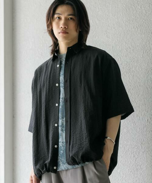 SENSE OF PLACE by URBAN RESEARCH / センスオブプレイス バイ アーバンリサーチ シャツ・ブラウス | ドローコードレギュラーカラーシャツ | 詳細19