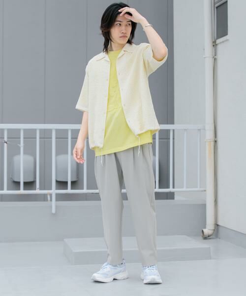 SENSE OF PLACE by URBAN RESEARCH / センスオブプレイス バイ アーバンリサーチ シャツ・ブラウス | シアーレースドローコードオープンカラーシャツ | 詳細25