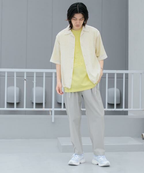 SENSE OF PLACE by URBAN RESEARCH / センスオブプレイス バイ アーバンリサーチ シャツ・ブラウス | シアーレースドローコードオープンカラーシャツ | 詳細26