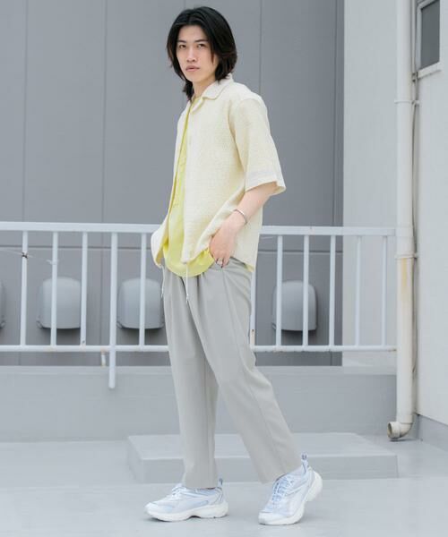 SENSE OF PLACE by URBAN RESEARCH / センスオブプレイス バイ アーバンリサーチ シャツ・ブラウス | シアーレースドローコードオープンカラーシャツ | 詳細27