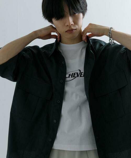 SENSE OF PLACE by URBAN RESEARCH / センスオブプレイス バイ アーバンリサーチ シャツ・ブラウス | CPOサイドデザインルーズシャツ | 詳細1