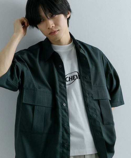 SENSE OF PLACE by URBAN RESEARCH / センスオブプレイス バイ アーバンリサーチ シャツ・ブラウス | CPOサイドデザインルーズシャツ | 詳細2