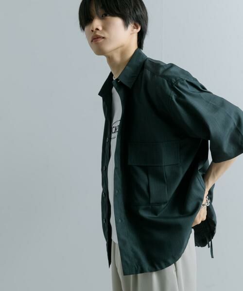 SENSE OF PLACE by URBAN RESEARCH / センスオブプレイス バイ アーバンリサーチ シャツ・ブラウス | CPOサイドデザインルーズシャツ | 詳細3