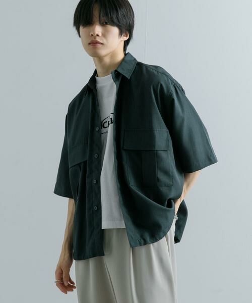 SENSE OF PLACE by URBAN RESEARCH / センスオブプレイス バイ アーバンリサーチ シャツ・ブラウス | CPOサイドデザインルーズシャツ | 詳細4