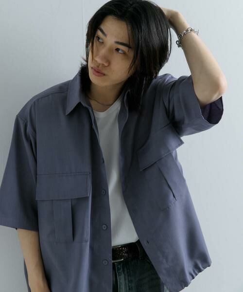 SENSE OF PLACE by URBAN RESEARCH / センスオブプレイス バイ アーバンリサーチ シャツ・ブラウス | CPOサイドデザインルーズシャツ | 詳細9