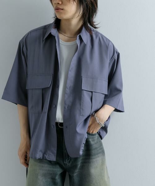 SENSE OF PLACE by URBAN RESEARCH / センスオブプレイス バイ アーバンリサーチ シャツ・ブラウス | CPOサイドデザインルーズシャツ | 詳細10
