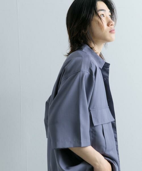 SENSE OF PLACE by URBAN RESEARCH / センスオブプレイス バイ アーバンリサーチ シャツ・ブラウス | CPOサイドデザインルーズシャツ | 詳細11