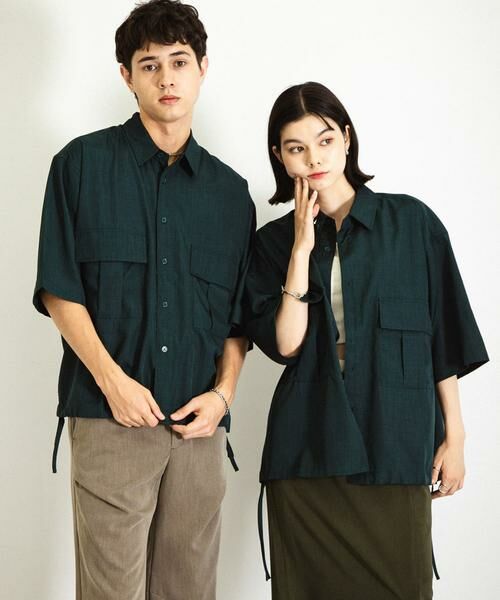 SENSE OF PLACE by URBAN RESEARCH / センスオブプレイス バイ アーバンリサーチ シャツ・ブラウス | CPOサイドデザインルーズシャツ | 詳細22