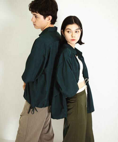 SENSE OF PLACE by URBAN RESEARCH / センスオブプレイス バイ アーバンリサーチ シャツ・ブラウス | CPOサイドデザインルーズシャツ | 詳細23