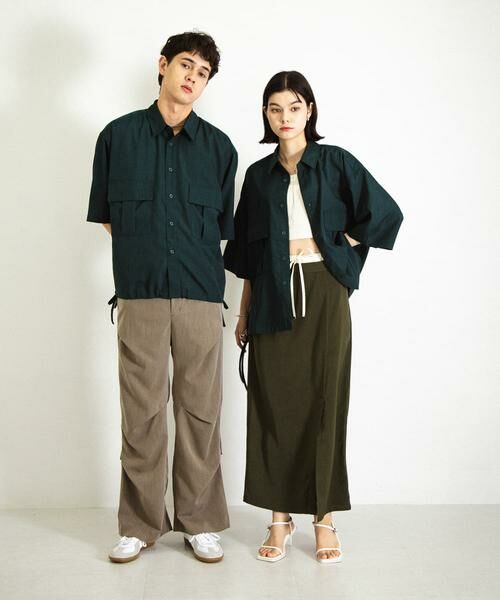 SENSE OF PLACE by URBAN RESEARCH / センスオブプレイス バイ アーバンリサーチ シャツ・ブラウス | CPOサイドデザインルーズシャツ | 詳細25