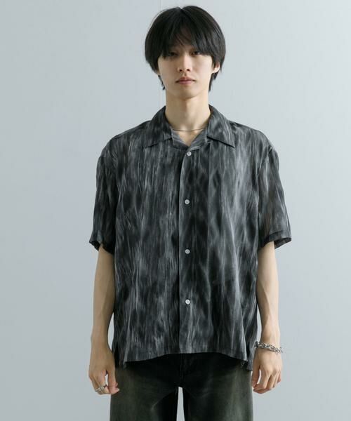 SENSE OF PLACE by URBAN RESEARCH / センスオブプレイス バイ アーバンリサーチ シャツ・ブラウス | マーブルプリントオープンカラーシャツ | 詳細16