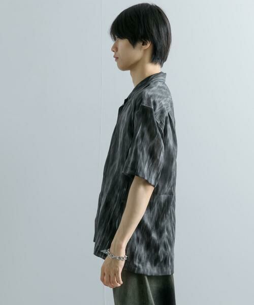 SENSE OF PLACE by URBAN RESEARCH / センスオブプレイス バイ アーバンリサーチ シャツ・ブラウス | マーブルプリントオープンカラーシャツ | 詳細17