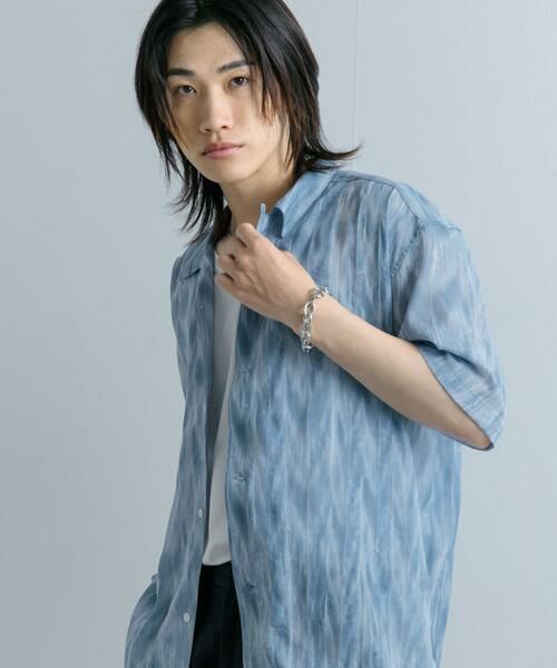 SENSE OF PLACE by URBAN RESEARCH / センスオブプレイス バイ アーバンリサーチ シャツ・ブラウス | マーブルプリントオープンカラーシャツ | 詳細21