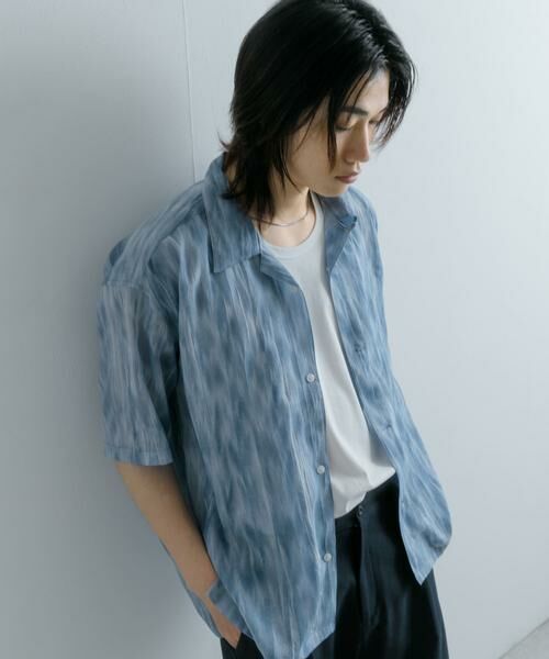 SENSE OF PLACE by URBAN RESEARCH / センスオブプレイス バイ アーバンリサーチ シャツ・ブラウス | マーブルプリントオープンカラーシャツ | 詳細22