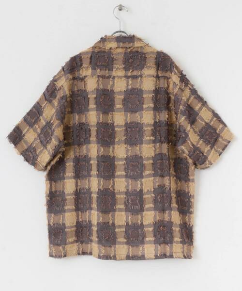 SENSE OF PLACE by URBAN RESEARCH / センスオブプレイス バイ アーバンリサーチ シャツ・ブラウス | フリンジオープンカラーシャツ(5分袖) | 詳細11