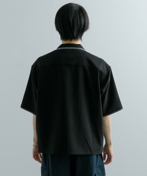 SENSE OF PLACE by URBAN RESEARCH / センスオブプレイス バイ アーバンリサーチ シャツ・ブラウス | ブランケットステッチショートスリーブシャツ | 詳細19