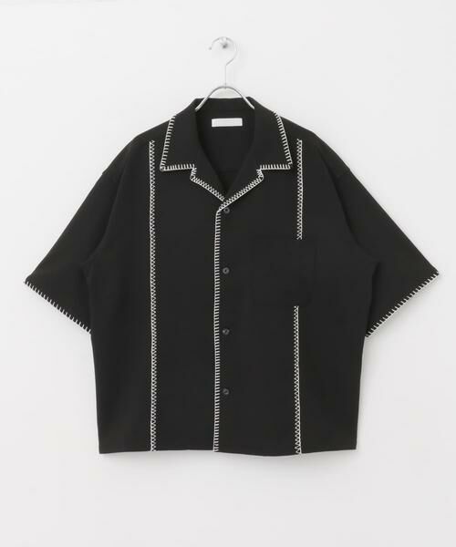 SENSE OF PLACE by URBAN RESEARCH / センスオブプレイス バイ アーバンリサーチ シャツ・ブラウス | ブランケットステッチショートスリーブシャツ | 詳細20