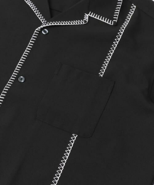 SENSE OF PLACE by URBAN RESEARCH / センスオブプレイス バイ アーバンリサーチ シャツ・ブラウス | ブランケットステッチショートスリーブシャツ | 詳細21