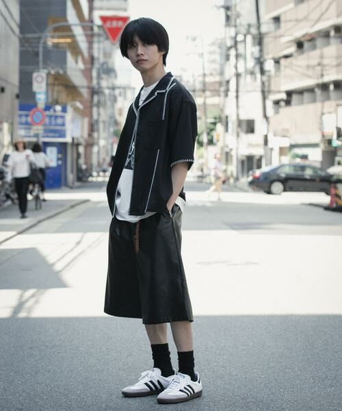 SENSE OF PLACE by URBAN RESEARCH / センスオブプレイス バイ アーバンリサーチ シャツ・ブラウス | ブランケットステッチショートスリーブシャツ | 詳細15