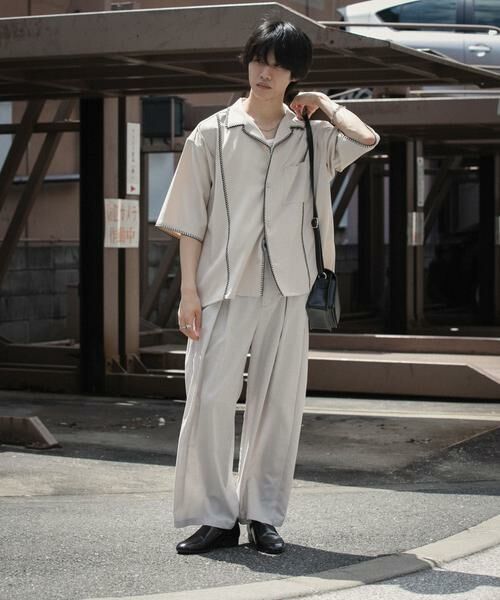 SENSE OF PLACE by URBAN RESEARCH / センスオブプレイス バイ アーバンリサーチ シャツ・ブラウス | ブランケットステッチショートスリーブシャツ | 詳細26