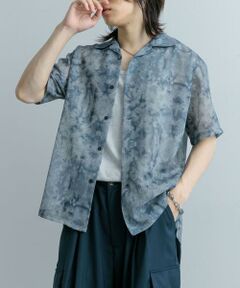 SENSE OF PLACE by URBAN RESEARCH / センスオブプレイス バイ アーバンリサーチ シャツ・ブラウス | シアープリントオープンカラーショートスリーブシャツ