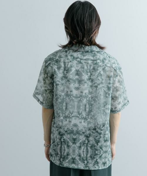 SENSE OF PLACE by URBAN RESEARCH / センスオブプレイス バイ アーバンリサーチ シャツ・ブラウス | シアープリントオープンカラーショートスリーブシャツ | 詳細10