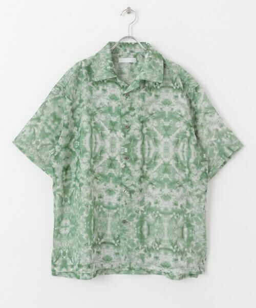 SENSE OF PLACE by URBAN RESEARCH / センスオブプレイス バイ アーバンリサーチ シャツ・ブラウス | シアープリントオープンカラーショートスリーブシャツ | 詳細11