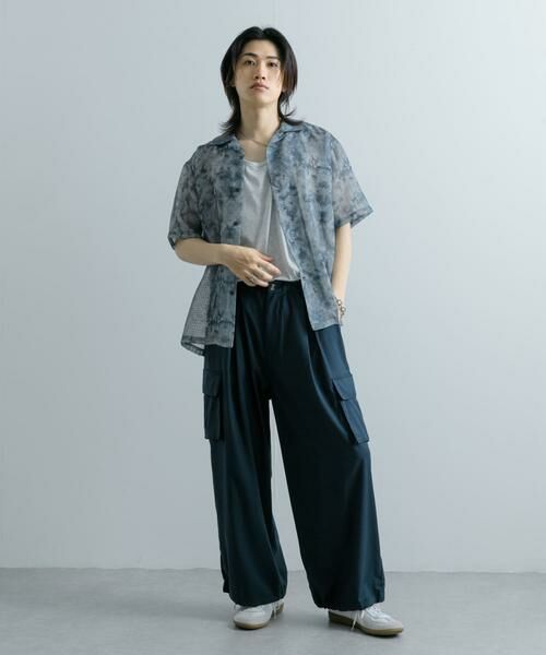 SENSE OF PLACE by URBAN RESEARCH / センスオブプレイス バイ アーバンリサーチ シャツ・ブラウス | シアープリントオープンカラーショートスリーブシャツ | 詳細16