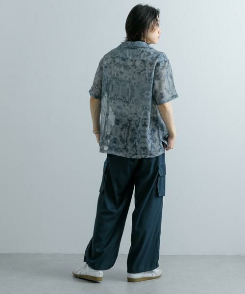 SENSE OF PLACE by URBAN RESEARCH / センスオブプレイス バイ アーバンリサーチ シャツ・ブラウス | シアープリントオープンカラーショートスリーブシャツ | 詳細17