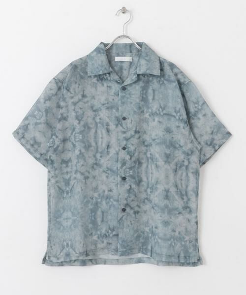 SENSE OF PLACE by URBAN RESEARCH / センスオブプレイス バイ アーバンリサーチ シャツ・ブラウス | シアープリントオープンカラーショートスリーブシャツ | 詳細18