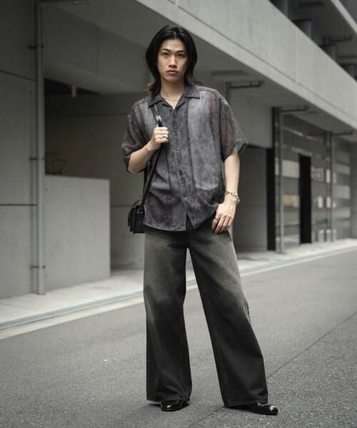 SENSE OF PLACE by URBAN RESEARCH / センスオブプレイス バイ アーバンリサーチ シャツ・ブラウス | シアープリントオープンカラーショートスリーブシャツ | 詳細26