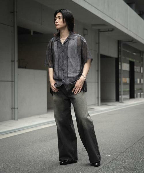 SENSE OF PLACE by URBAN RESEARCH / センスオブプレイス バイ アーバンリサーチ シャツ・ブラウス | シアープリントオープンカラーショートスリーブシャツ | 詳細29