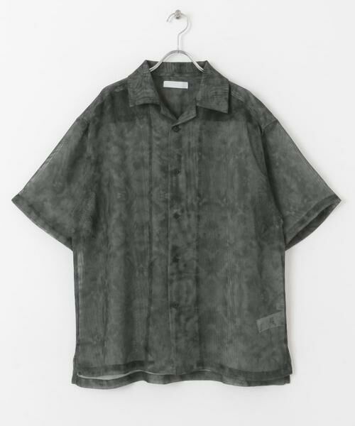 SENSE OF PLACE by URBAN RESEARCH / センスオブプレイス バイ アーバンリサーチ シャツ・ブラウス | シアープリントオープンカラーショートスリーブシャツ | 詳細30