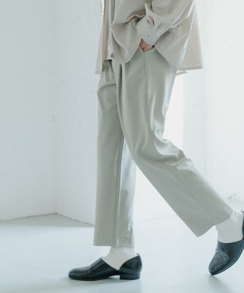 SENSE OF PLACE by URBAN RESEARCH / センスオブプレイス バイ アーバンリサーチ その他パンツ | 『イージーケア/セットアップ対応』ダブルタックテーパードスラックス | 詳細10