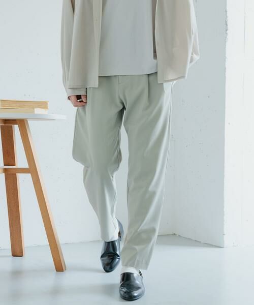 SENSE OF PLACE by URBAN RESEARCH / センスオブプレイス バイ アーバンリサーチ その他パンツ | 『イージーケア/セットアップ対応』ダブルタックテーパードスラックス | 詳細9