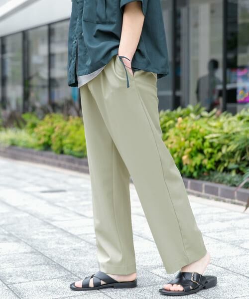 SENSE OF PLACE by URBAN RESEARCH / センスオブプレイス バイ アーバンリサーチ その他パンツ | 『イージーケア/セットアップ対応』ダブルタックワイドスラックス | 詳細1