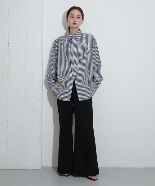 SENSE OF PLACE by URBAN RESEARCH / センスオブプレイス バイ アーバンリサーチ その他パンツ | hxcyyd × SOP　セーラーフレアパンツ(UNISEX) | 詳細13