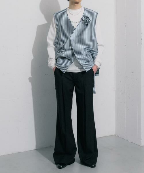 SENSE OF PLACE by URBAN RESEARCH / センスオブプレイス バイ アーバンリサーチ その他パンツ | hxcyyd × SOP　セーラーフレアパンツ(UNISEX) | 詳細7