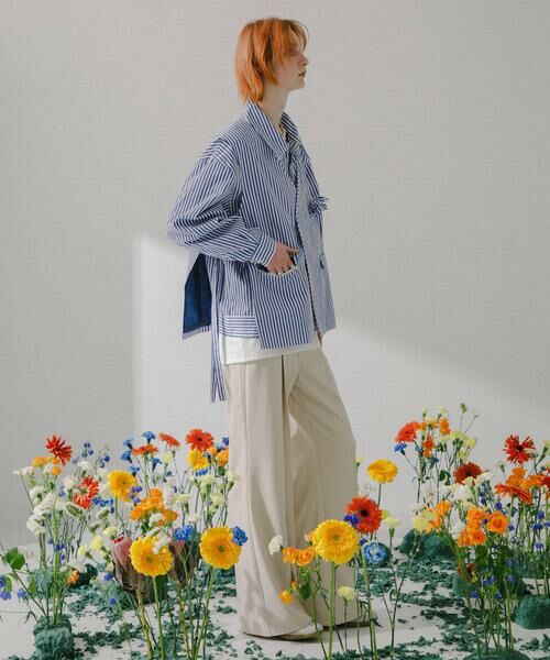 SENSE OF PLACE by URBAN RESEARCH / センスオブプレイス バイ アーバンリサーチ その他パンツ | hxcyyd × SOP　セーラーフレアパンツ(UNISEX) | 詳細18